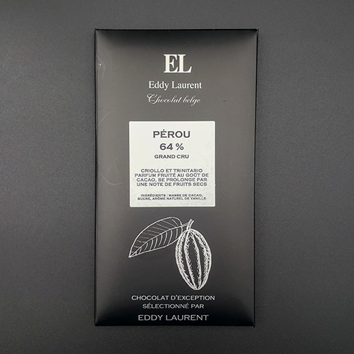 Tablette chocolat noir Pérou 64%